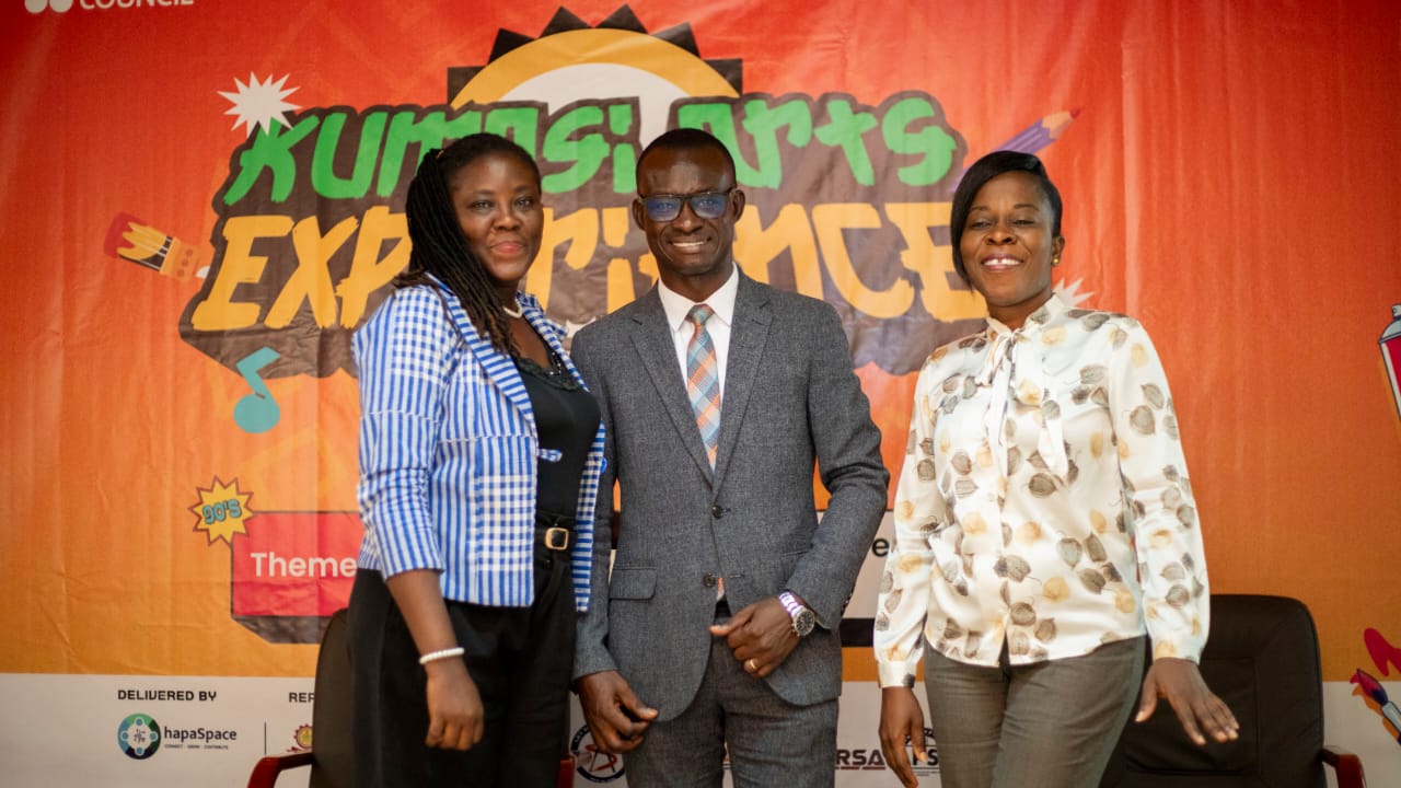 Participants engaged during the Kumasi Art Experience programme at KNUST.